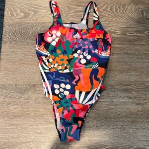 Adidas women Multicolor Graphic Swimsuit